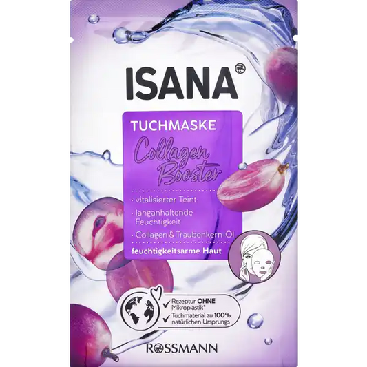 ISANA Masque en tissu Collagen Booster