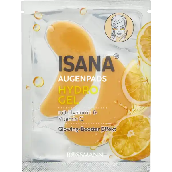 ISANA Patchs hydrogel pour les yeux à la vitamine C