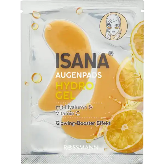 ISANA Patchs hydrogel pour les yeux à la vitamine C