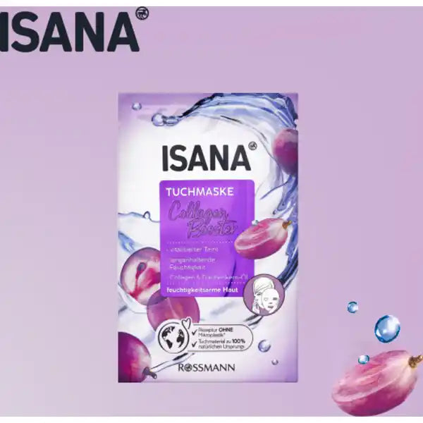 ISANA Masque en tissu Collagen Booster