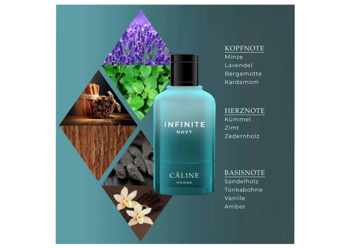 (A) Câline Infinite Navy 60 ml pour Homme