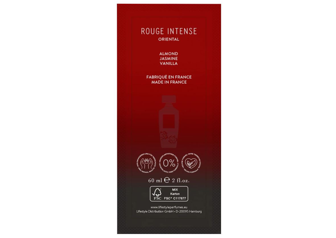 (C) Câline Rouge Intense 60 ml pour Femme