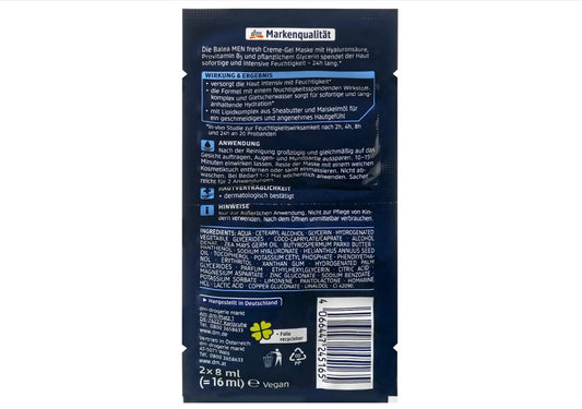Balea Men Masque crème-gel frais
