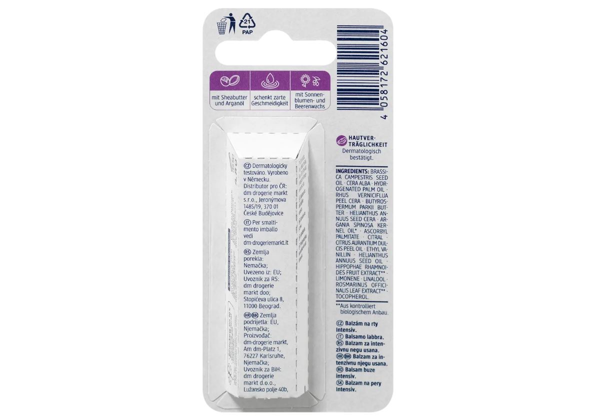 Baume à lèvres intensif, pour Femme 4,8 g