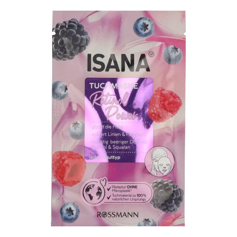 ISANA Masque en tissu Retinol Power